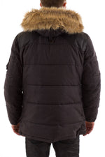 Chevignon Anthracite Men's Parka for Warm Men - Image n°4