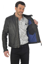 Redskins biker collar jacket for men - Image n°5