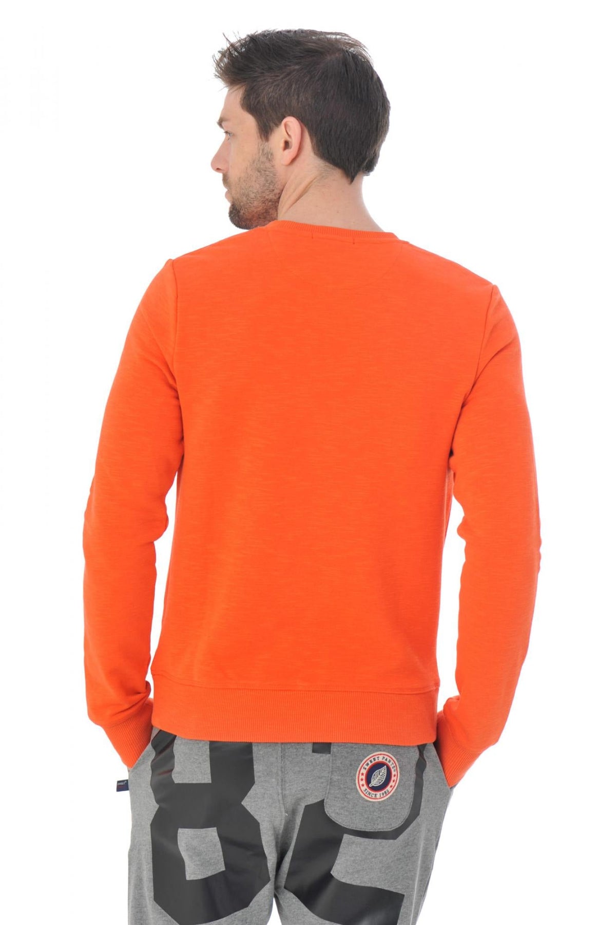 Scotch and Soda orange sweatshirt - Image n°3