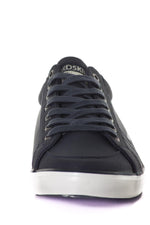 Low-top sneakers in navy canvas - Image n°5