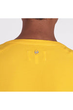 Straight cut yellow blouse - Image n°6