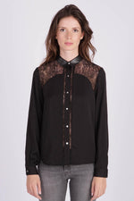 Straight cut flowing shirt - Image n°1