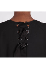 Black dress short sleeves - Image n°4