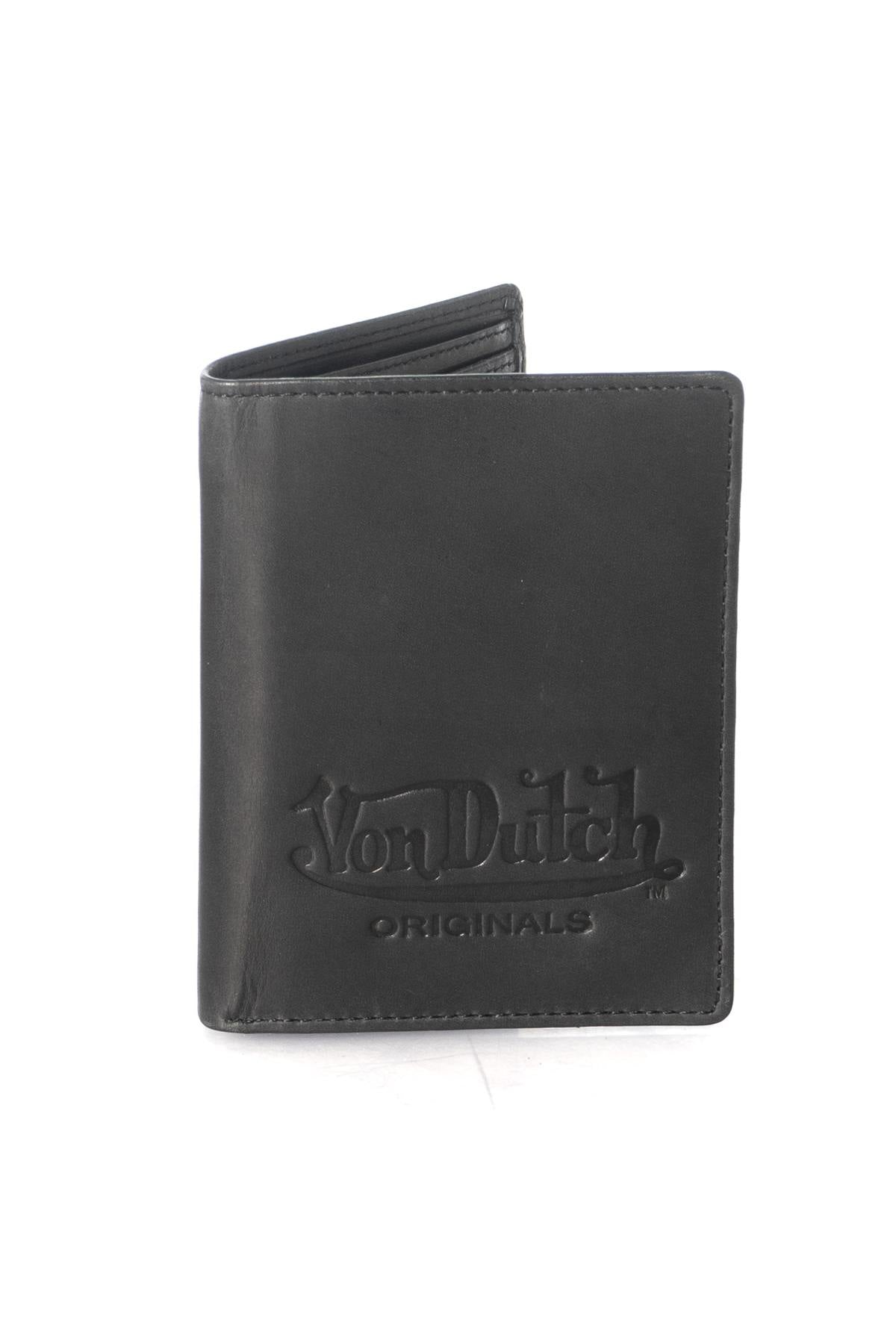 Men's black wallet - Image n°1