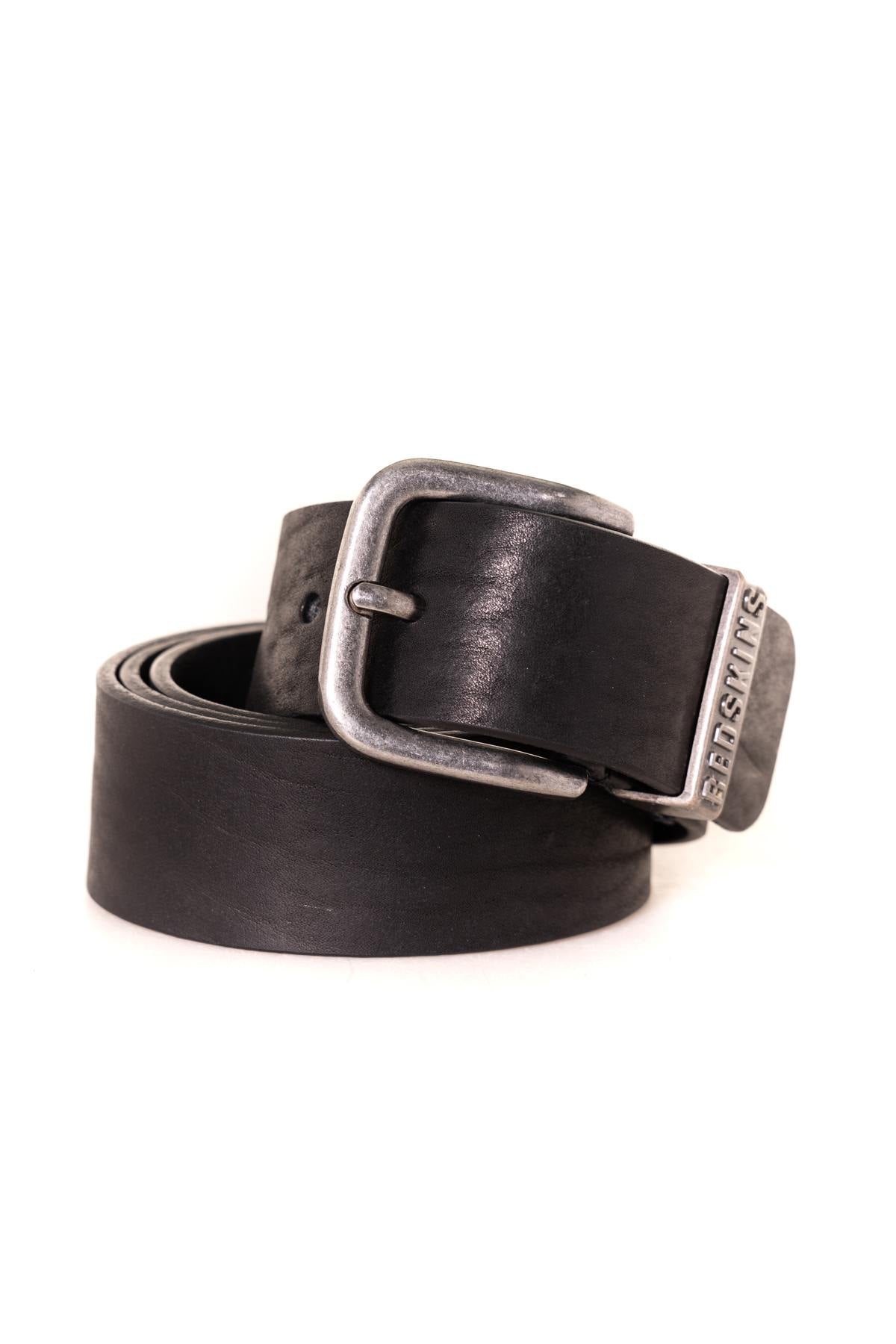 Black men's belt - Image n°1