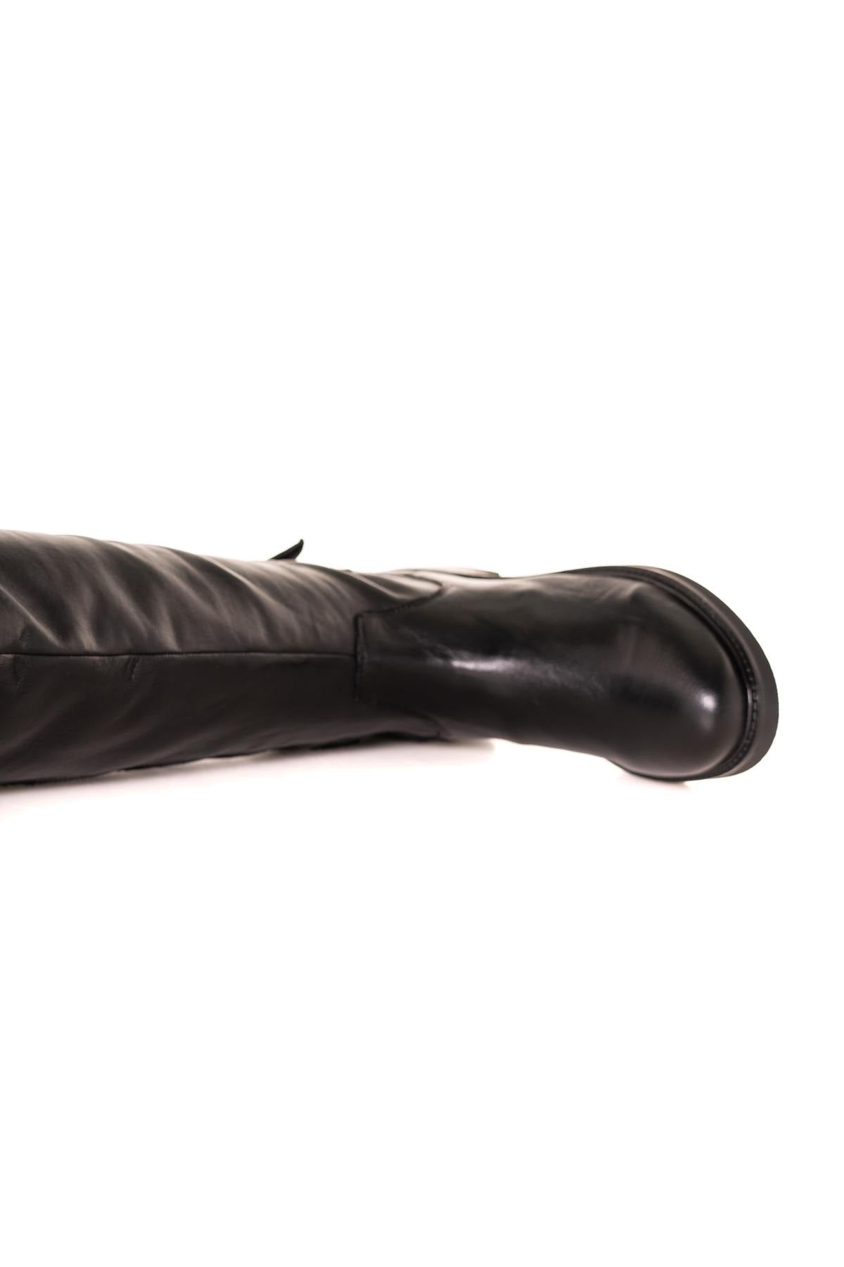 Women's black boots - Image n°4