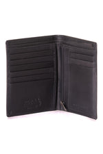 Men's black leather wallet - Image n°2