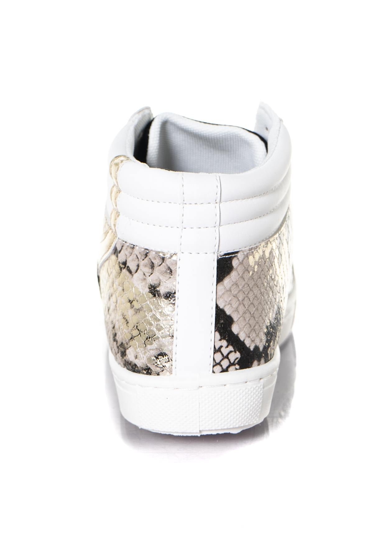 Snake print high top sneakers - Image n°6