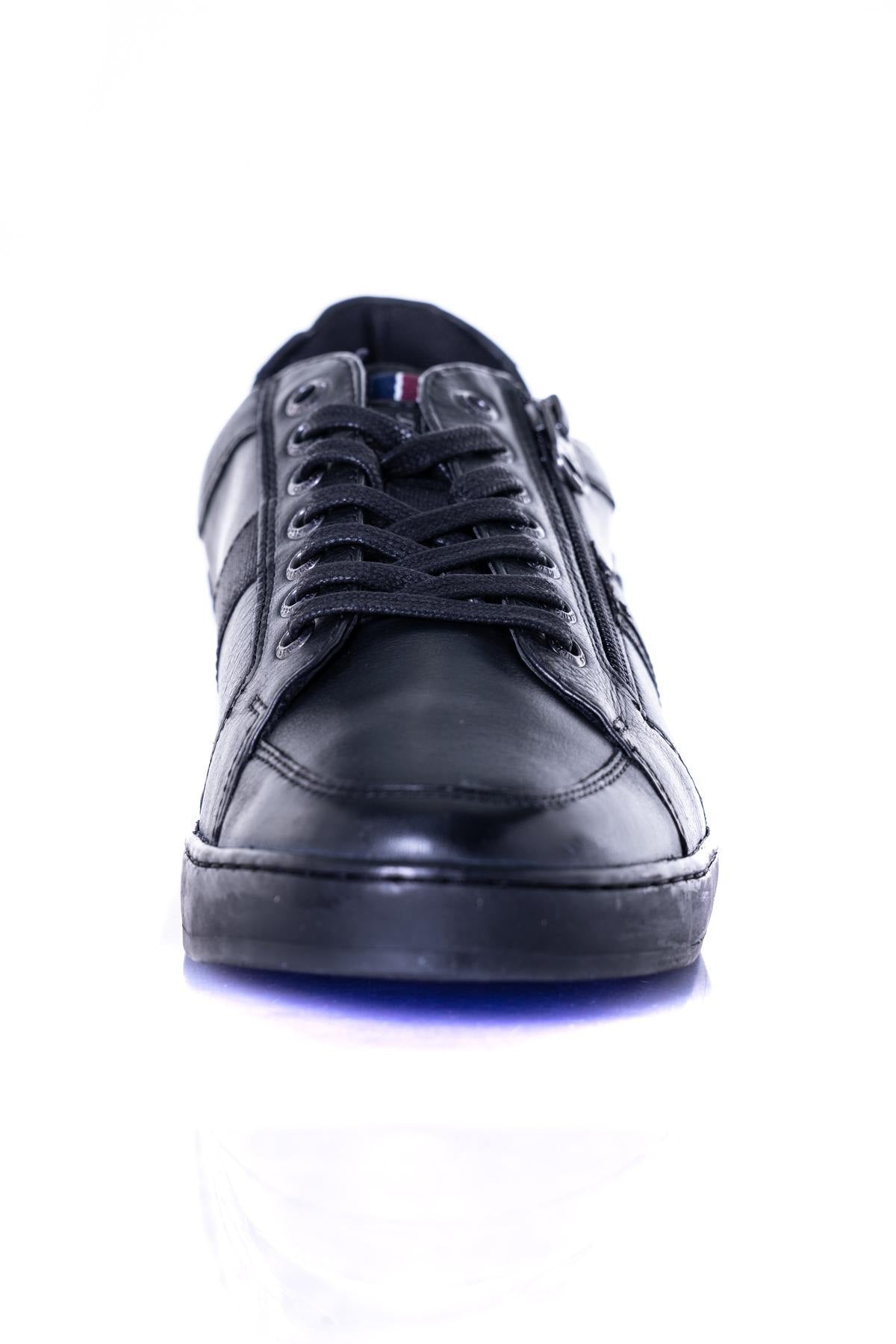 Men's leather sneakers - Image n°5