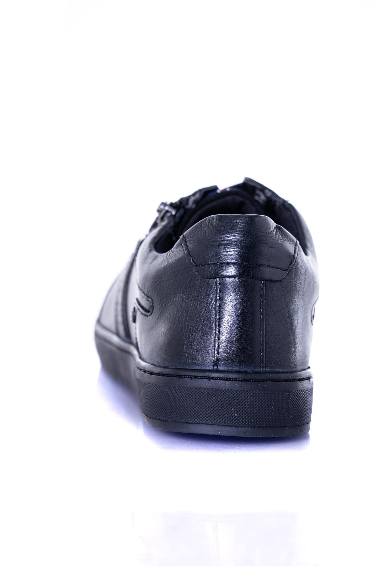 Men's leather sneakers - Image n°6