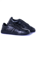 Men's leather sneakers - Image n°1