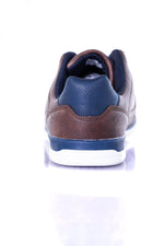Navy chestnut men's shoes - Image n°6