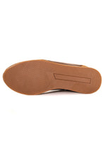 Bi-material leather sneakers - Image n°4