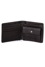 Brown cowhide leather wallet - Image n°2