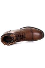 Brown leather boots - Image n°3