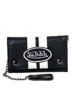 Racing style leather purse - Image n°1
