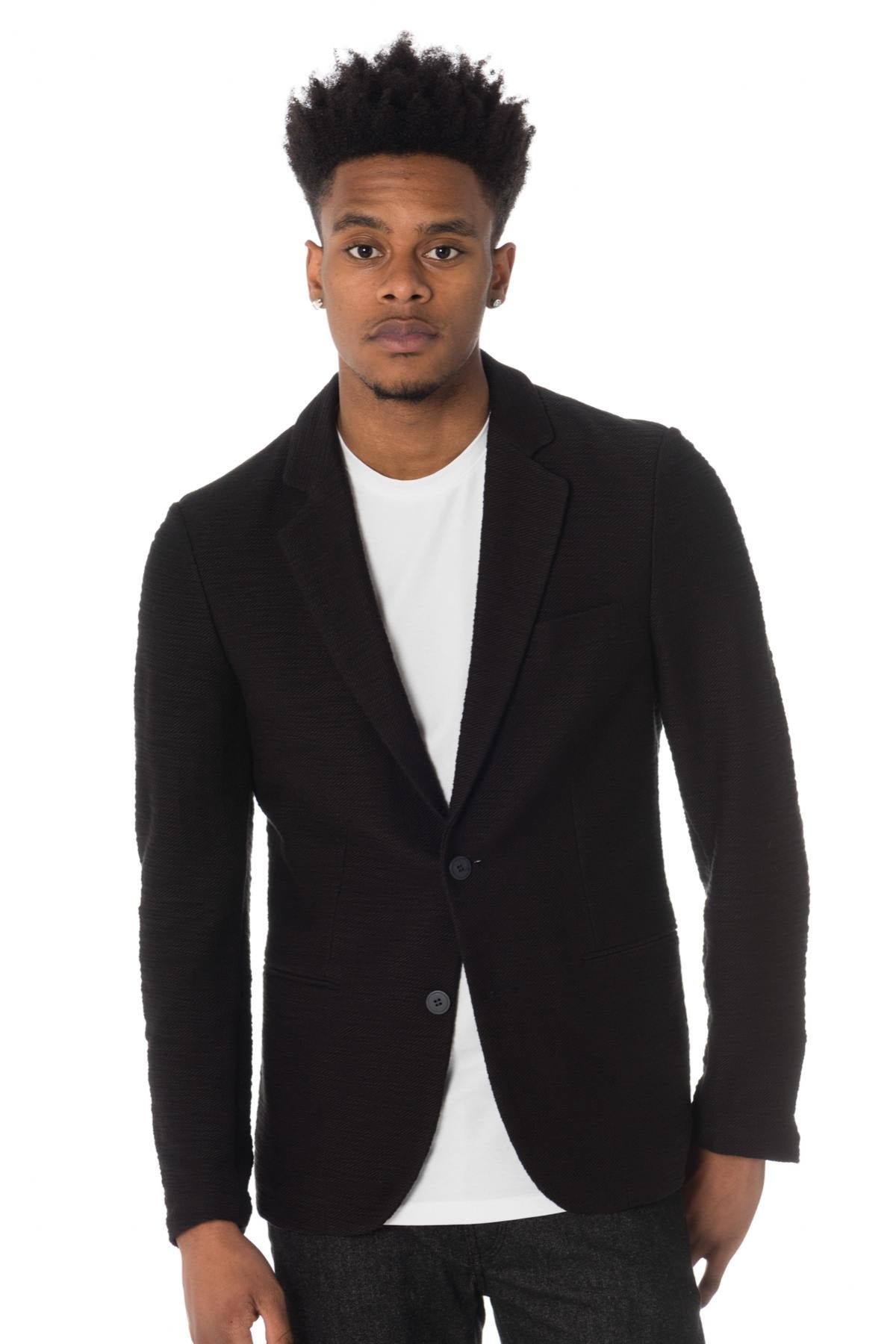 Antony Morato textured cotton blazer - Image n°1