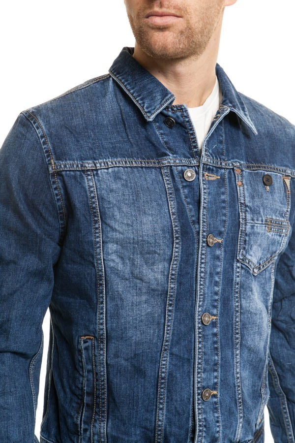 Antony Morato blue denim jacket for Men - Image n°3