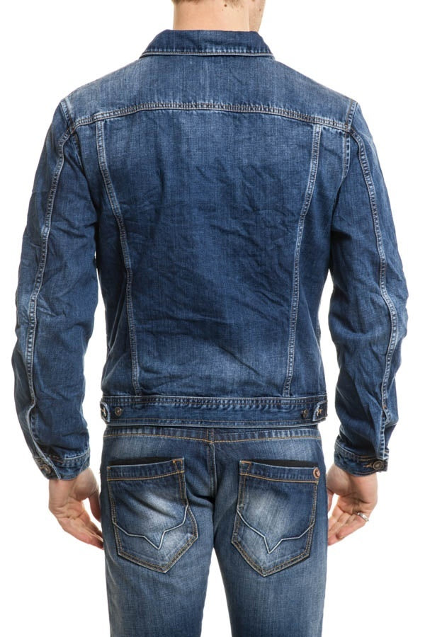 Antony Morato blue denim jacket for Men - Image n°4