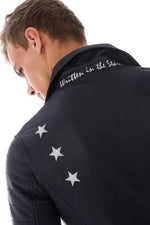 Men's Biker Jacket with fluorescent stars Cityzen - Image n°4
