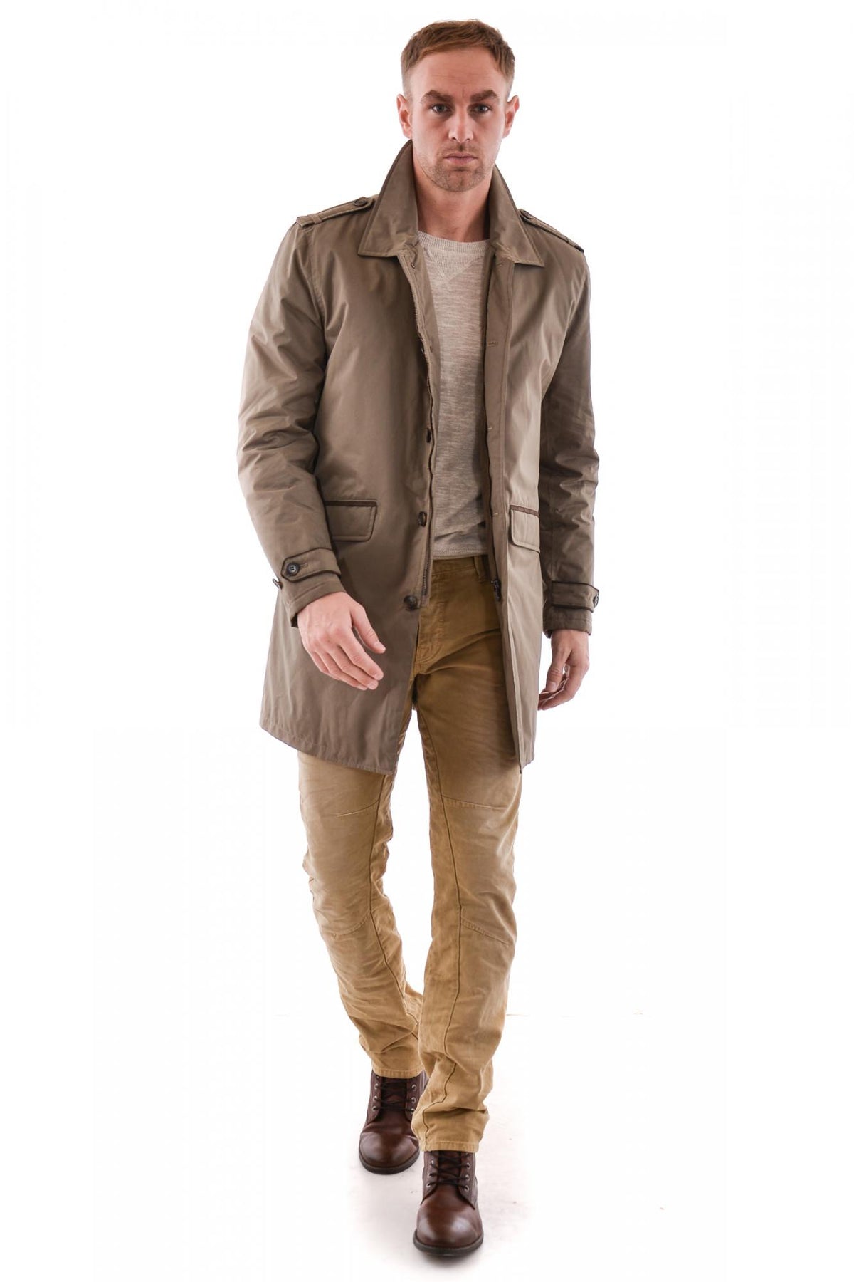 Mac Gregor jacket in green polyester and cotton - Image n°2