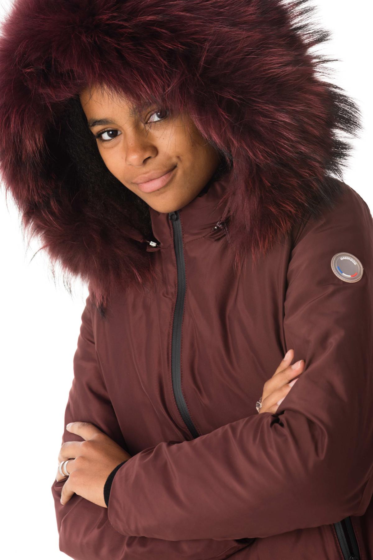Hooded Bomber with Fur - Image n°7
