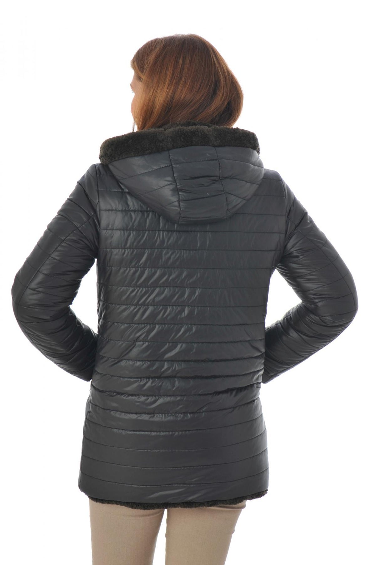Oakwood women's reversible coat - Image n°8