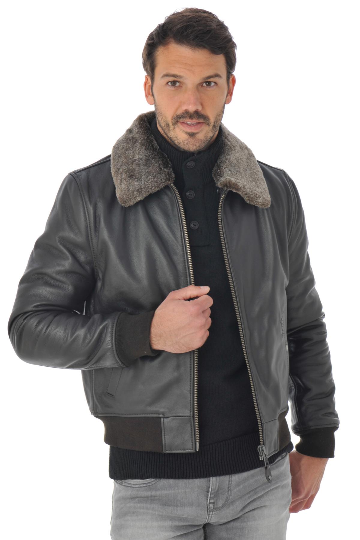 Legendary aviator jacket in deep brown cowhide by Schott NYC. - Image n°6