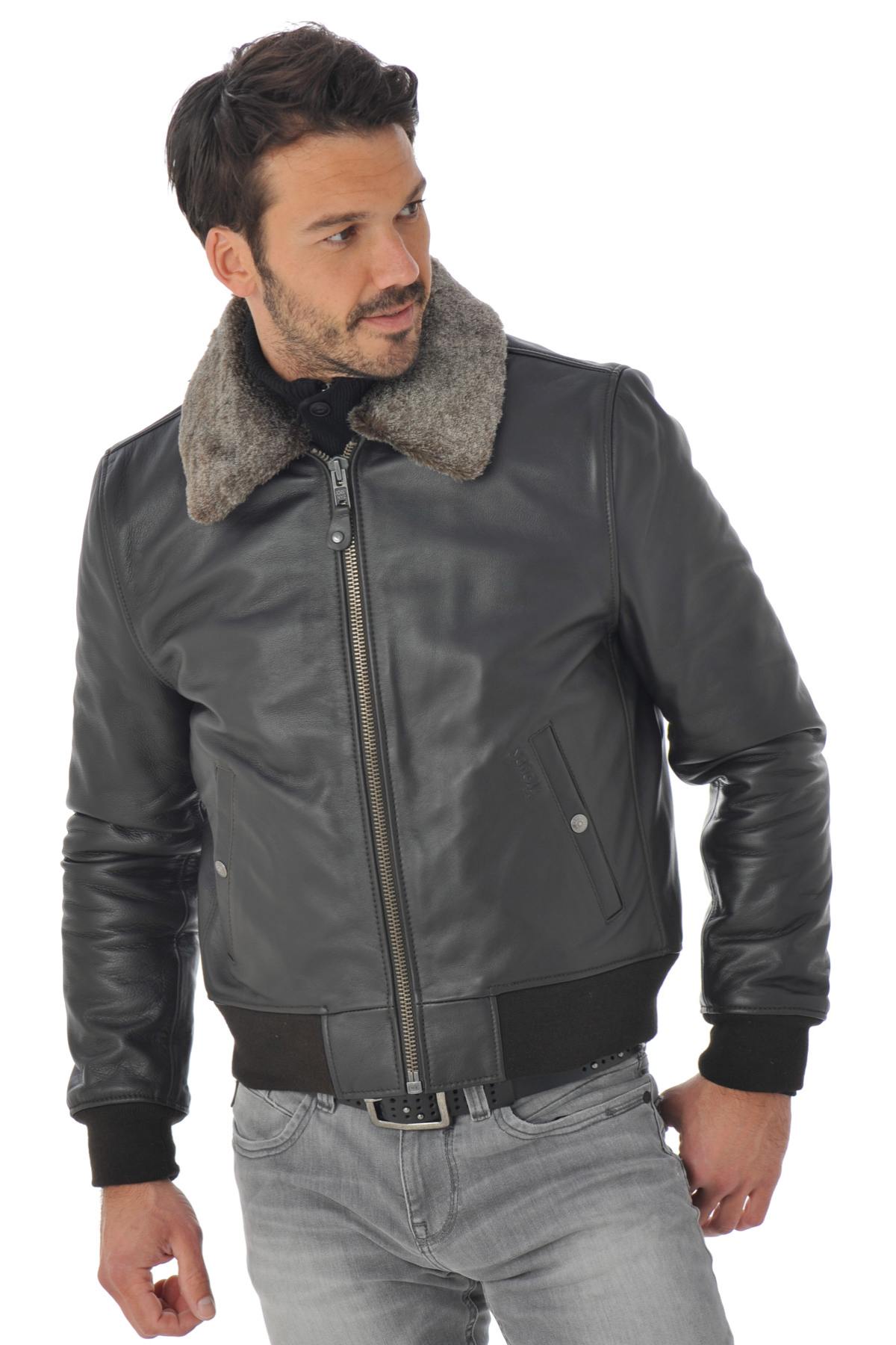Legendary aviator jacket in deep brown cowhide by Schott NYC. - Image n°2