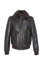 Men's aviator in cowhide leather - Image n°10