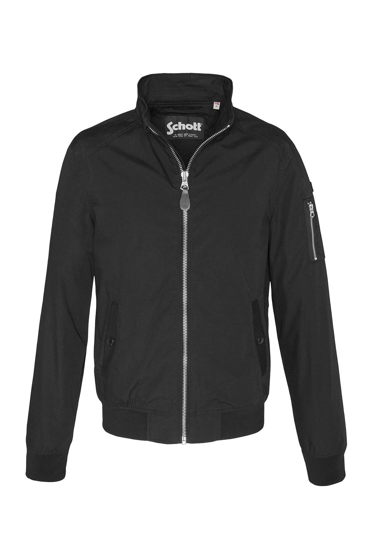 Schott Black men's jacket - Image n°3