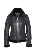 Schott's double-face sheepskin B-3 bomber-warm, durable, timeless. - Image n°8