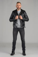 613SH: thick horsehide, slim rider's cut. Brando's rebellious edge. - Image n°6