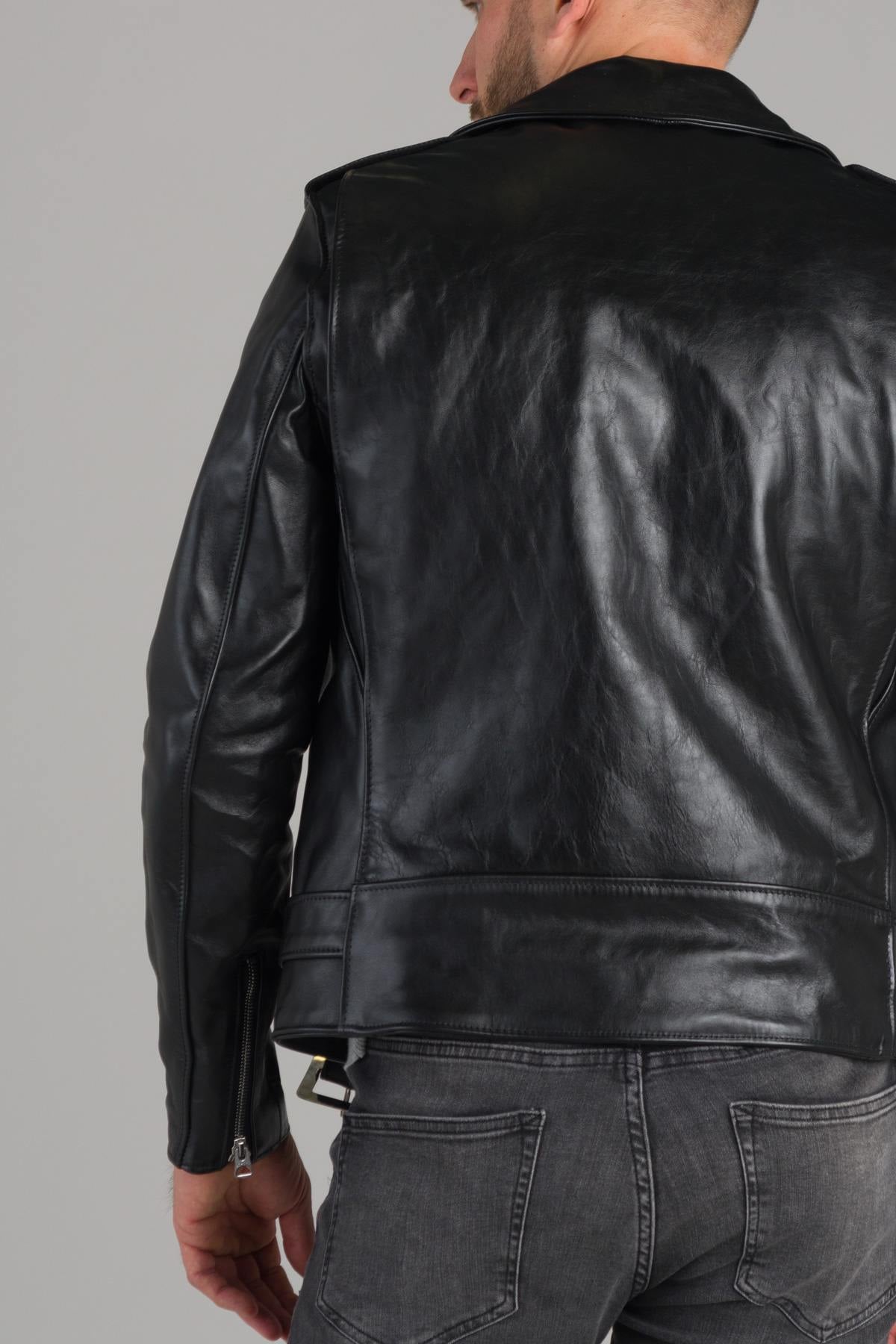 613SH: thick horsehide, slim rider's cut. Brando's rebellious edge. - Image n°9