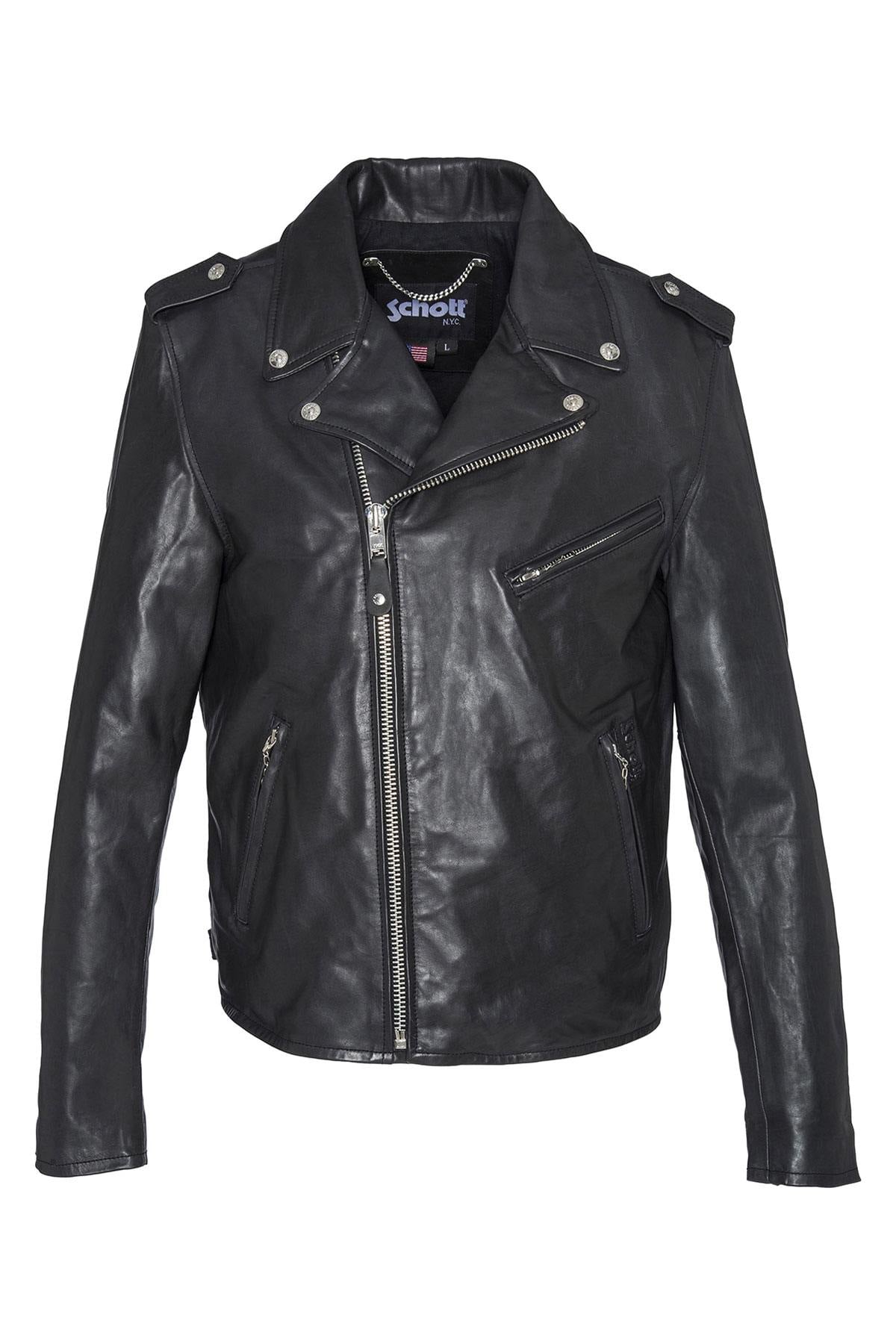 Thick cowhide LC1140ICON Black X-rock-inspired, durable, timeless. - Image n°4