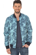 Scotch and Soda reversible palm tree print jacket - Image n°1