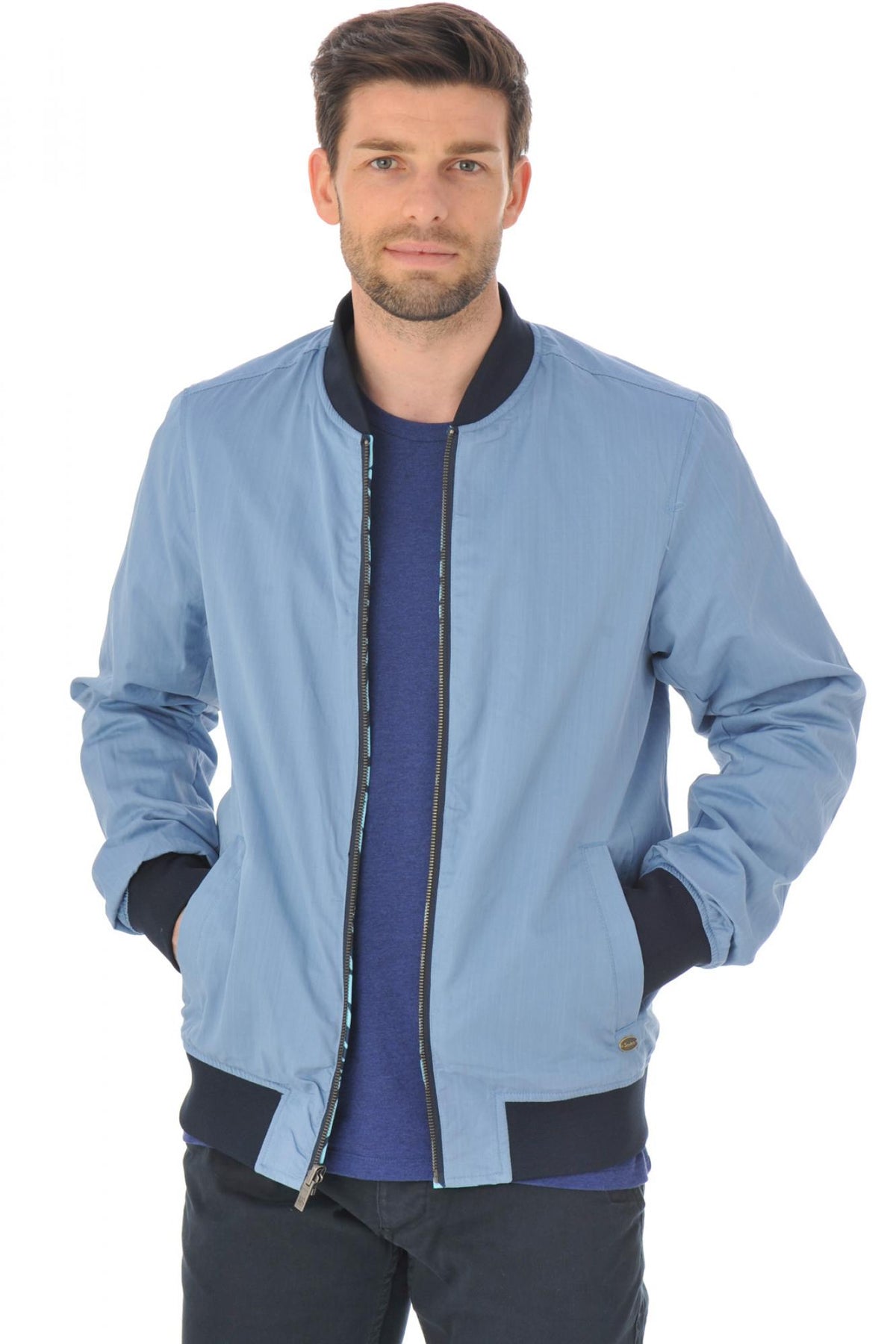 Scotch and Soda reversible palm tree print jacket - Image n°6