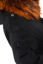 Women’s Jacket with Orange Fur - Image n°7