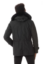 Polyester Parka with Hood and Fur - Image n°6