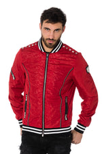 Horspist Red Polyester Jacket - Image n°1