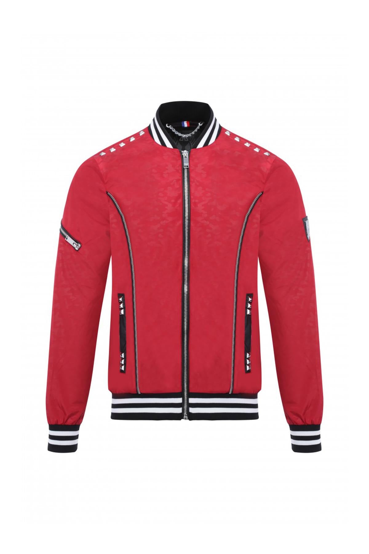 Horspist Red Polyester Jacket - Image n°3