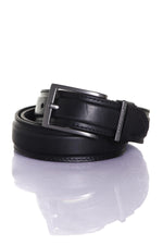 Redskins brown cowhide leather belt - Image n°1