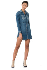 Kaporal shirt dress - Image n°2