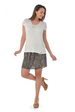 Kaporal zebra skirt for women - Image n°2