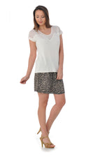 Kaporal zebra skirt for women - Image n°5