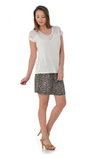 Kaporal zebra skirt for women - Image n°5