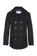 Genuine SCHOTT navy men's pea coat - Image n°2