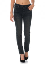 Diesel women's distressed blue jeans - Image n°6