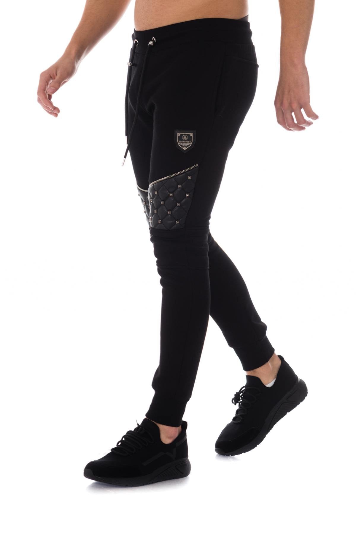 Horspist jogging pants black - Image n°1