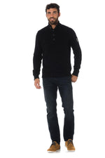 Kaporal men's speckled knit sweater - Image n°2